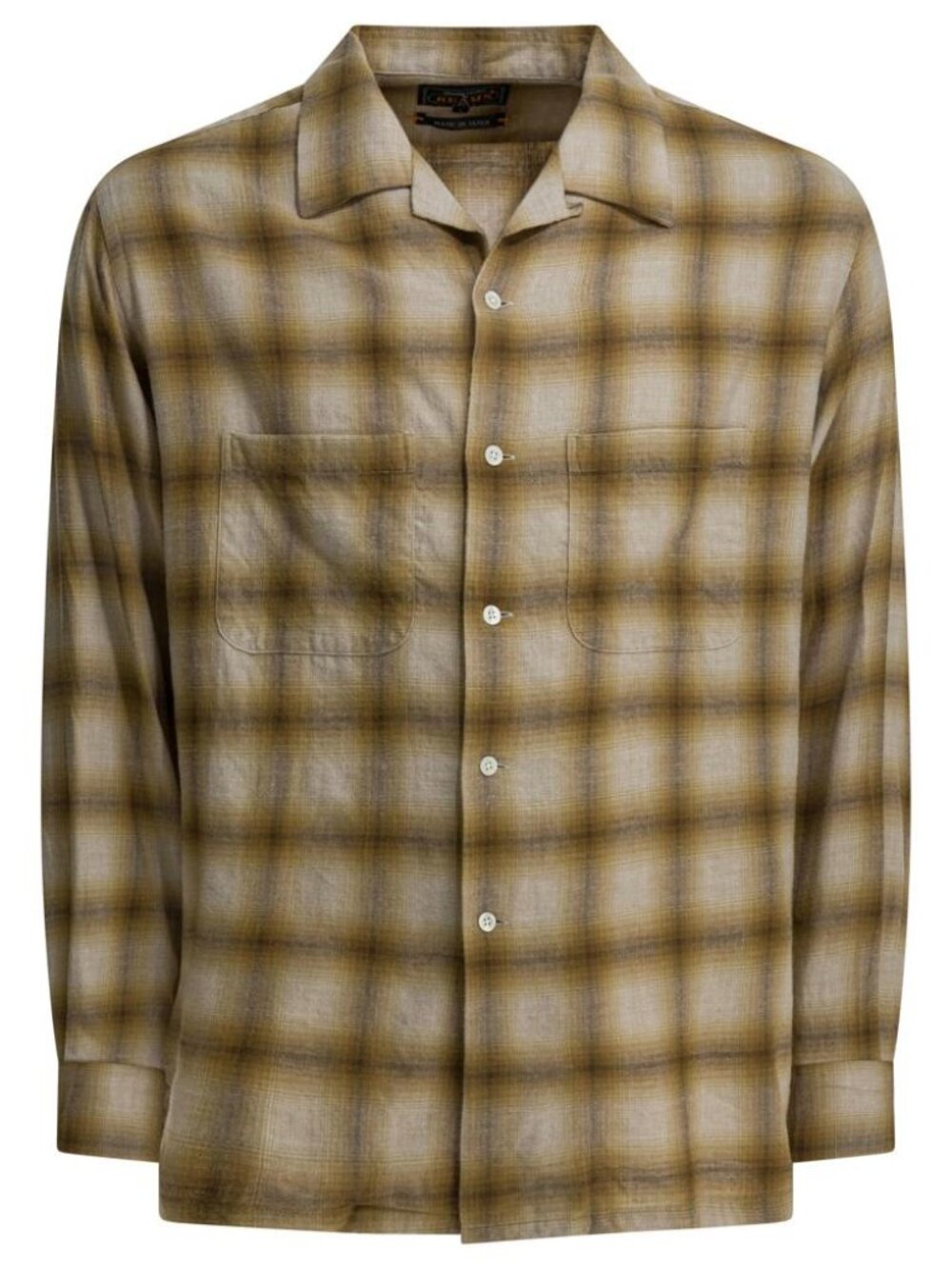 Beams Plus Wool Blend Check Shirt Tag Size M Men